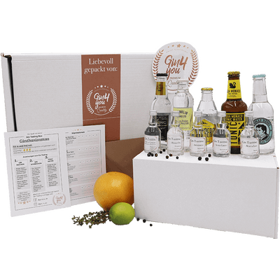 Gin Tasting Box - Ginthusiasmus (5 x Gin + 5x Tonic Water)