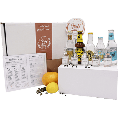 Gin Tasting Box - Kräutergarten (5 x Gin + 5x Tonic Water)