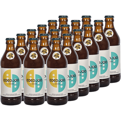 18x kokojoo original - Kakaofrucht Erfrischungsgetränk aus Kakaoschalen