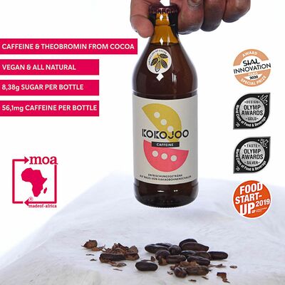 24x kokojoo caffeine - Kakaofrucht Erfrischungsgetränk mit Koffein