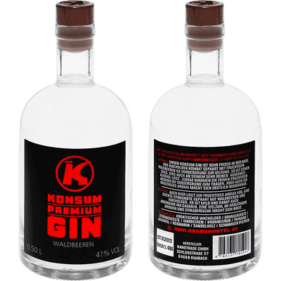 Konsum Premium Gin Waldbeere - New Western
