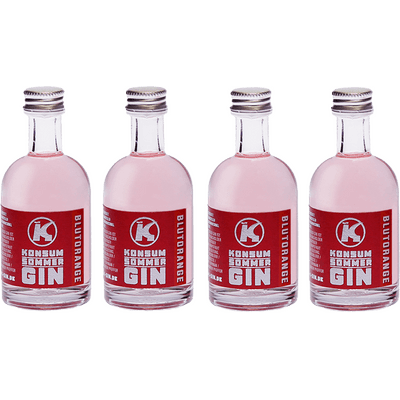 Konsum Sommer Gin Blutorange Miniatur 2