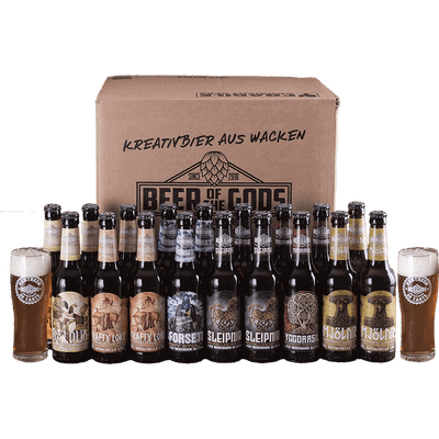 Göttergabe "Gesellig" - 18x Craft Beer von Beer of the Gods