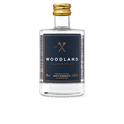 Woodland - Tasting Box (1x Dry Gin + 1x Pink Gin + 1x Navy Strength) 4