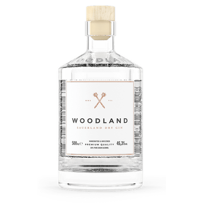 Woodland - Dry Gin Bundle (1x Sauerland Dry Gin + 2x Highball Gläser) 2