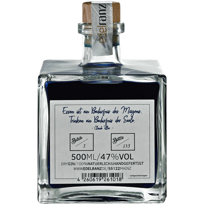 Tinte Gin by edelranz - Dry Gin mit Farbwechsel 2