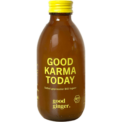 Bio Ingwersaft PUR "Good Karma Today"