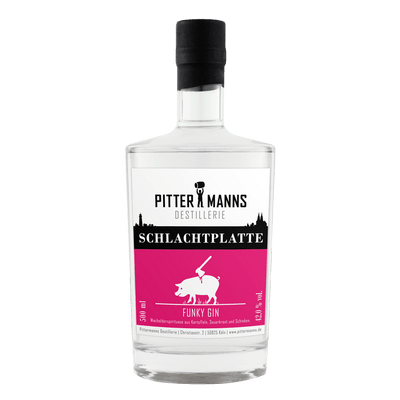 Battle plate - Pittermanns Funky Gin