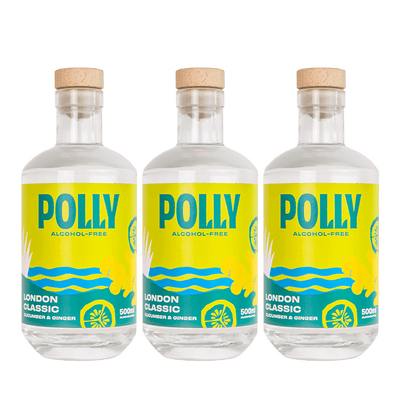 POLLY London Classic Vorteilspaket – 3x Alkoholfreie Gin Alternative