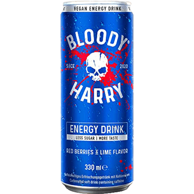 12x BLOODY HARRY Energy Drink 3