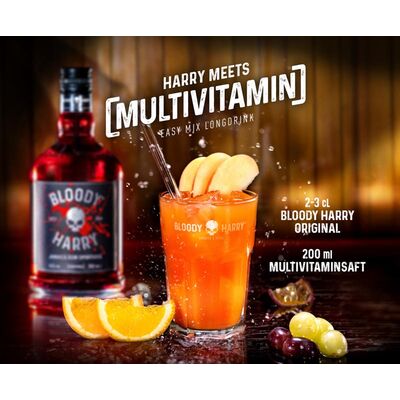 Bloody Harry Original - Rum-Vodka-Spirituose 7