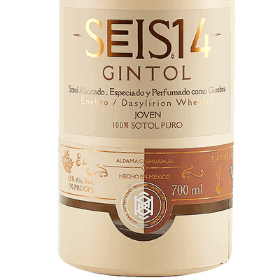 SEIS14 Gintol - Gin auf Sotol-Basis 4