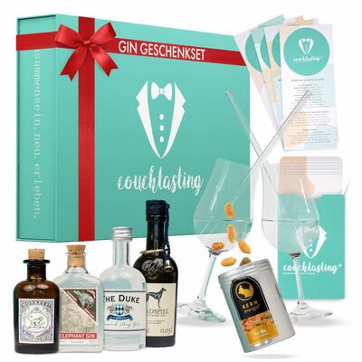 Couchtasting Gin Box - Gin Tasting Set 8