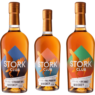 Stork Club Rye Hoch 3 - Rye Whisky Probierpaket