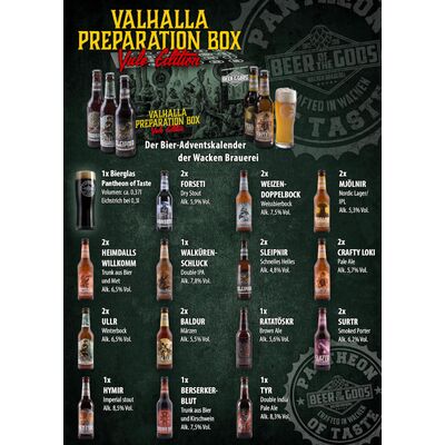 Valhalla Preparation Box Yule Edition - Craft Beer Adventskalender 6