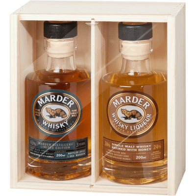 Marder Whisky Probierset (1x Whisky Classic 2022 + 1x Whisky Liqueur)
