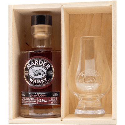 Marder Whisky Amarone mit Glas Set