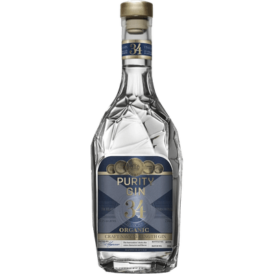 Purity Gin 34 Navy Strength - Bio Dry Gin