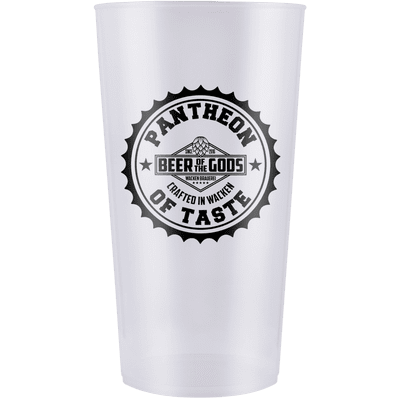 Beer of the Gods plastic cup