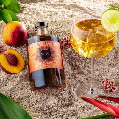 Bad Hangover Peach Iced Tea Gin Appetizer