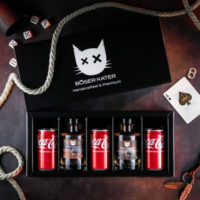 Böser Kater Rumbazamba Tasting Set (2x Rum + 3x Cola)