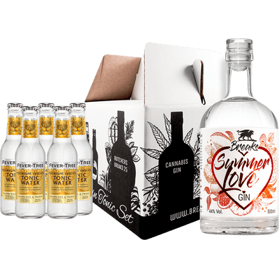 Breaks Genießer-Set Summer Love (1x Sommer Gin + 5x Fever Tree Indian Tonic Water)