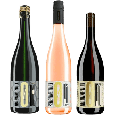 Column Zero Try Dry Bundle - Alcohol Free Wine & Sparkling Wine Tasting Package