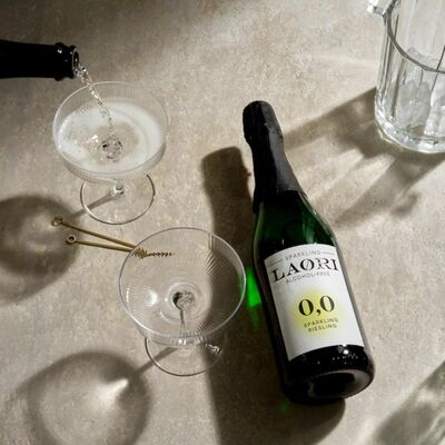 Laori Sparkling Riesling alkoholfrei - alkoholfreier Sekt 3