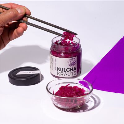 KulchaKrauts Purple Rain - Fermentiertes Bio-Kraut