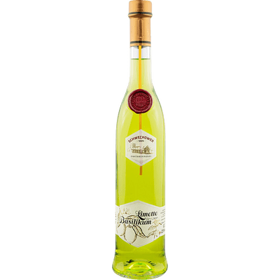 Schwechower gin liqueur LIMETTE BASILICUM