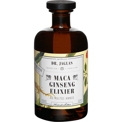 Dr. Jaglas Maca Ginseng-Elixier - Kräuterbitter Digestif