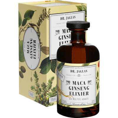 Dr. Jaglas Maca Ginseng-Elixier - Kräuterbitter Digestif