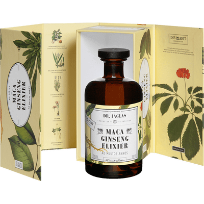Dr. Jaglas Maca Ginseng-Elixier - Kräuterbitter Digestif