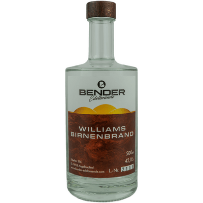 Williams pears brandy