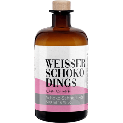 Weisser-Schokodings - Schokoladenlikör mit Sahne