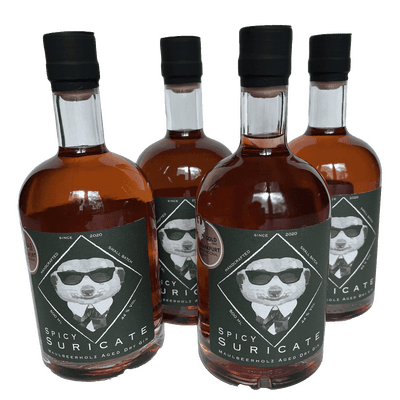 4x Spicy Suricate Mulberry Aged Dry Gin