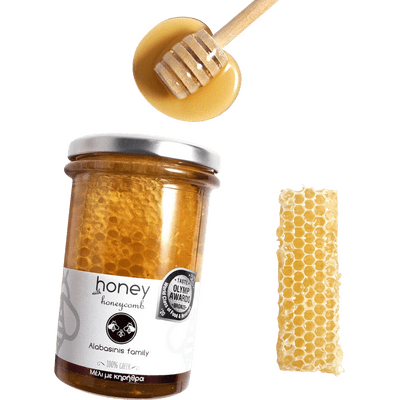 Alabasini's flowers & forest honey with honeycomb