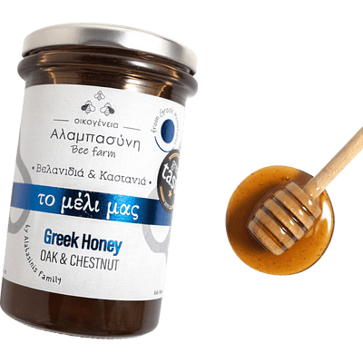 Alabasini's Honey Mountain Slope of Olympus - Oak & Chestnut Honey