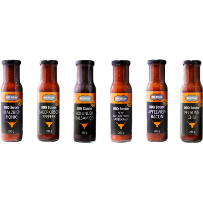 BBQ sauces 6s tasting package