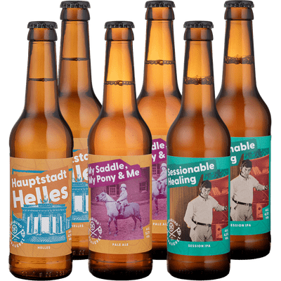 Vagabond Craft Beer Tasting Pack (2x Session IPA + 2x Helles + 2x Pale Ale)