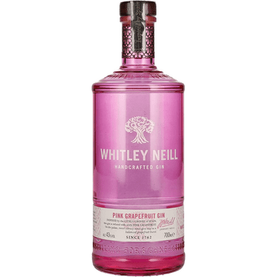 Whitley Neill Handcrafted Gin Pink Grapefruit - New Western Dry Gin
