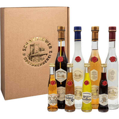 Schwechower Mecklenburg Schnapps Gift Set (3x brandies + 6x liqueurs)