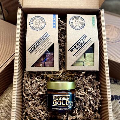 Hesse Box tasting package (1x Hesse fudge + 1x Grie Se7ven fudge + 1x caramel cream)