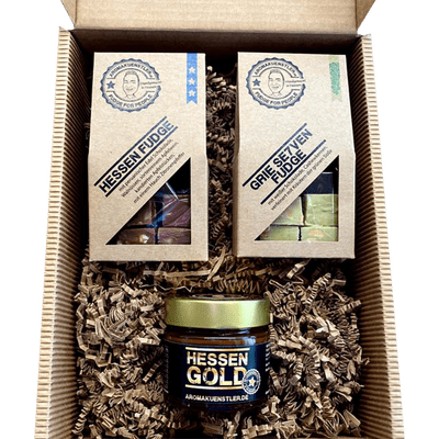 Hesse Box tasting package (1x Hesse fudge + 1x Grie Se7ven fudge + 1x caramel cream)
