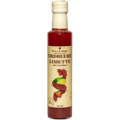 Berry & Sickle - Strawberry Lime Fruit Syrup
