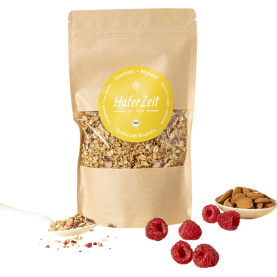 Organic Granola Raspberry Almond - Muesli Blend