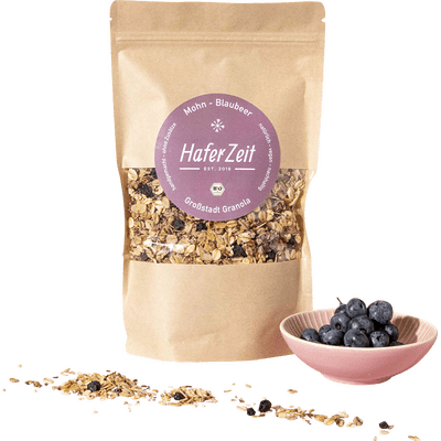 Organic Granola Poppy Blueberry - Muesli Blend