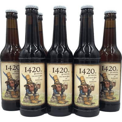 12x 1420 Oak Valley Brown Ale Jackdaw Art Limited Edition
