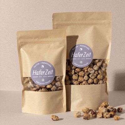 Organic treat vanilla hazelnut - Roasted nuts