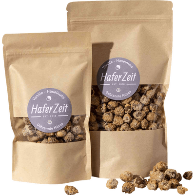 Organic treat vanilla hazelnut - Roasted nuts
